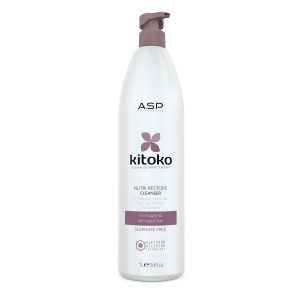 Безсульфатный восстанавливливающий шампунь Аффинаж - Affinage Kitoko Nutri-Restore Cleanser 1000ml